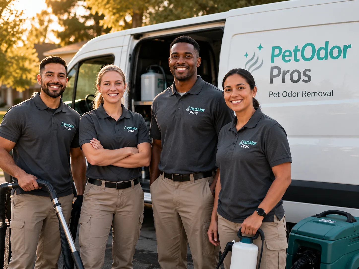 Pet Odor Removal team serving Badger, CA